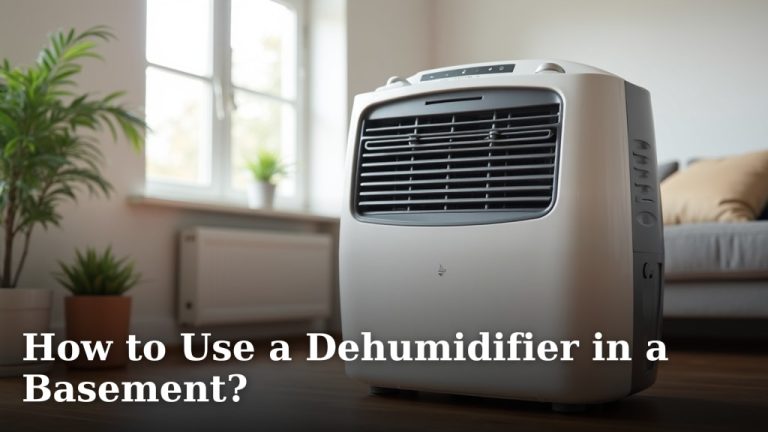 How to Use a Dehumidifier in a Basement?