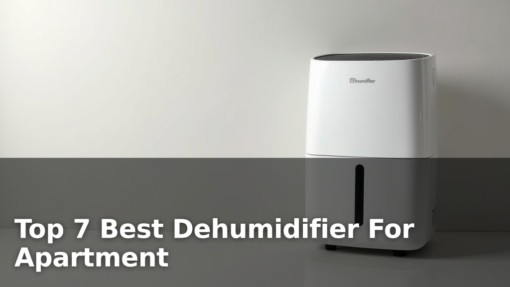 Top 7 Best Dehumidifier For Apartment
