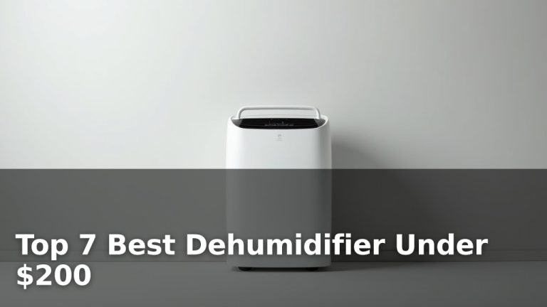 Top 7 Best Dehumidifier Under $200
