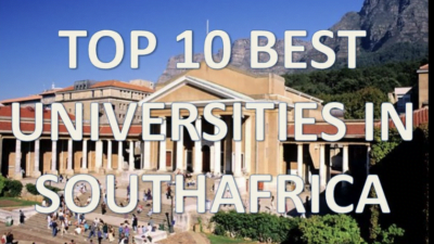 Top 10 Best Universities in South Africa