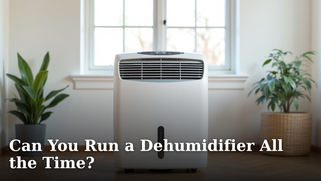 Can You Run a Dehumidifier All the Time?