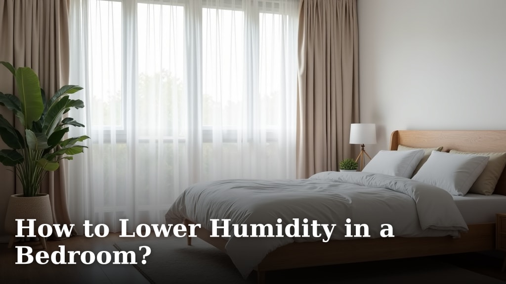 How to Lower Humidity in a Bedroom?