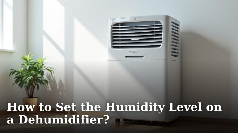 How to Set the Humidity Level on a Dehumidifier?