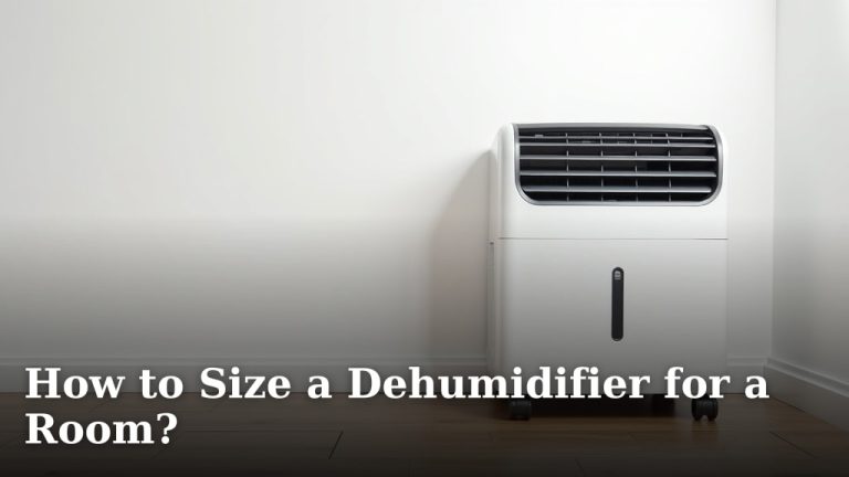 How to Size a Dehumidifier for a Room?