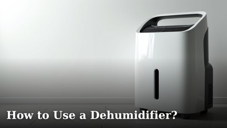 How to Use a Dehumidifier?