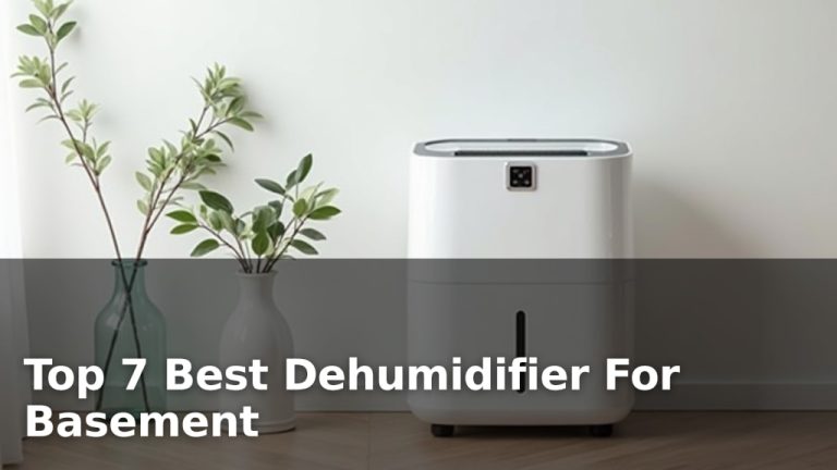 Top 7 Best Dehumidifier For Basement