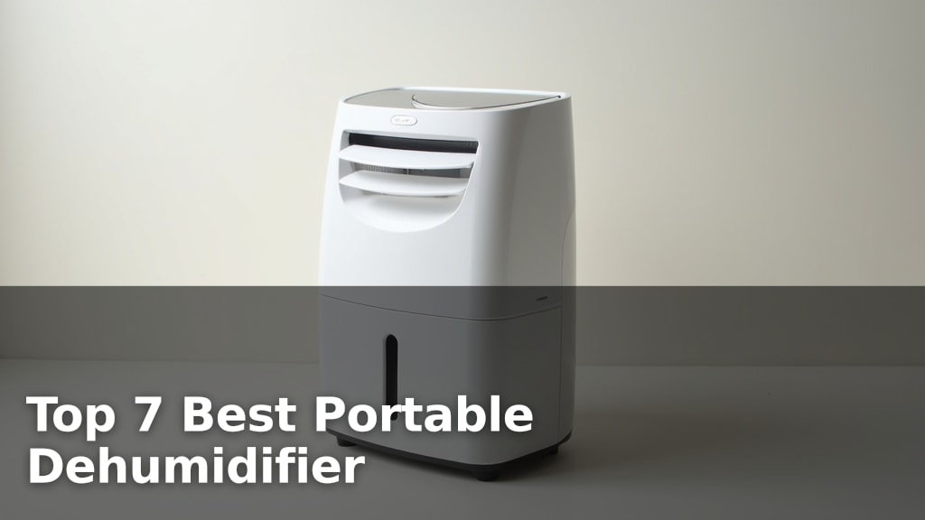 Top 7 Best Portable Dehumidifier