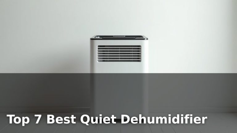 Top 7 Best Quiet Dehumidifier
