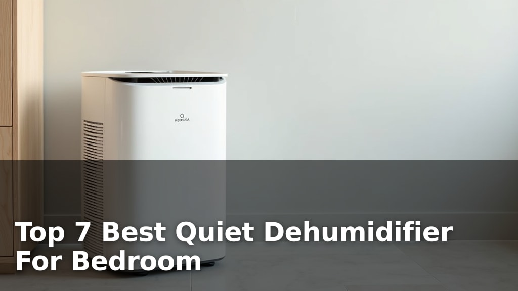 Top 7 Best Quiet Dehumidifier For Bedroom