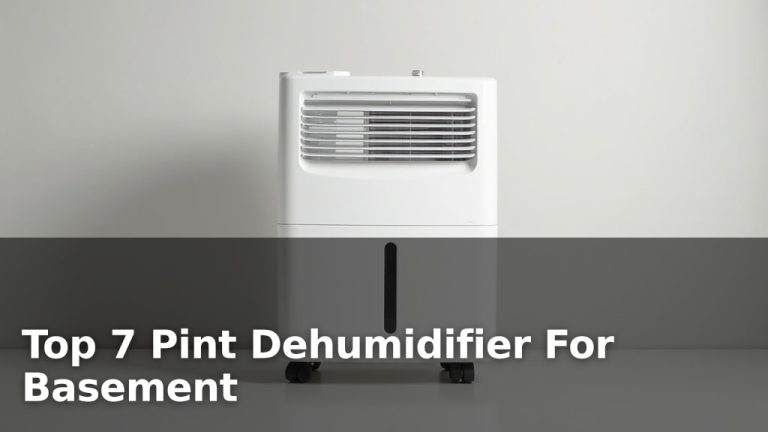 Top 7 Pint Dehumidifier For Basement