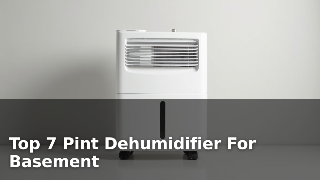 Top 7 Pint Dehumidifier For Basement