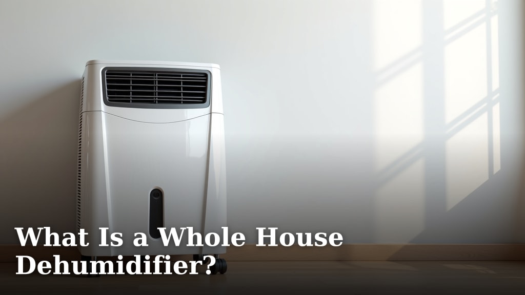 What Is a Whole House Dehumidifier?