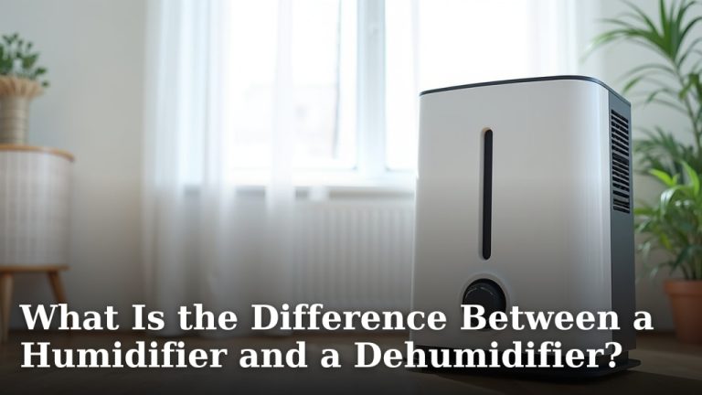 What Is the Difference Between a Humidifier and a Dehumidifier?
