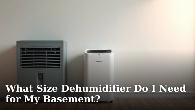 What Size Dehumidifier Do I Need for My Basement?