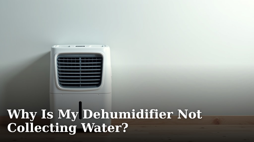 Why Is My Dehumidifier Not Collecting Water?