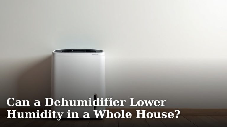 Can a Dehumidifier Lower Humidity in a Whole House?