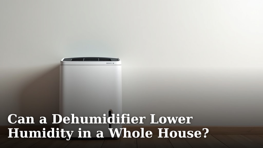 Can a Dehumidifier Lower Humidity in a Whole House?