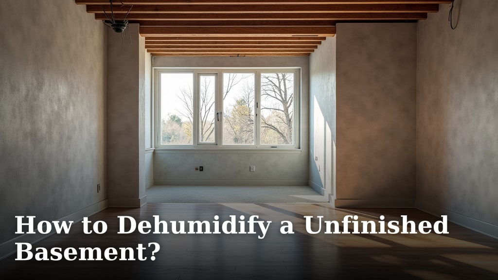 How to Dehumidify a Unfinished Basement?