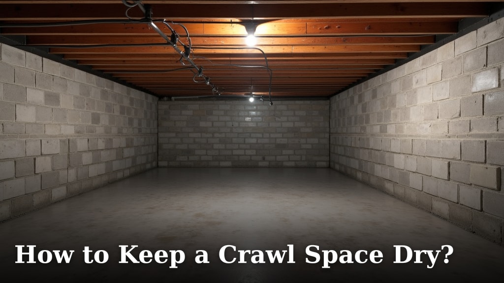 How to Keep a Crawl Space Dry?