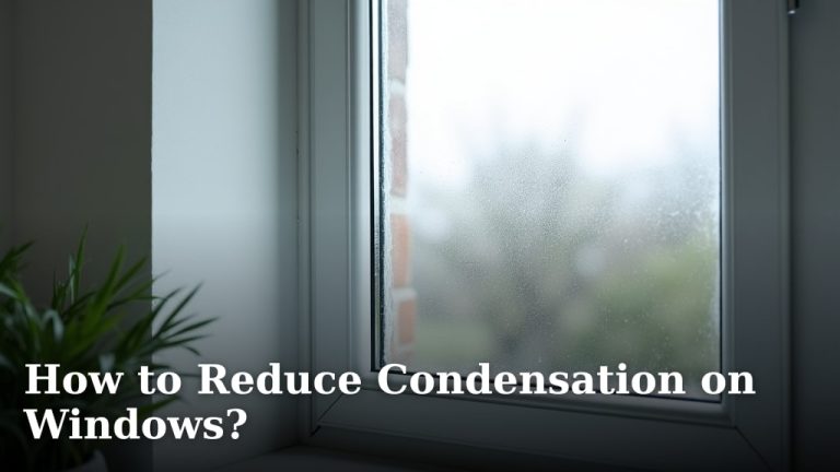 How to Reduce Condensation on Windows?