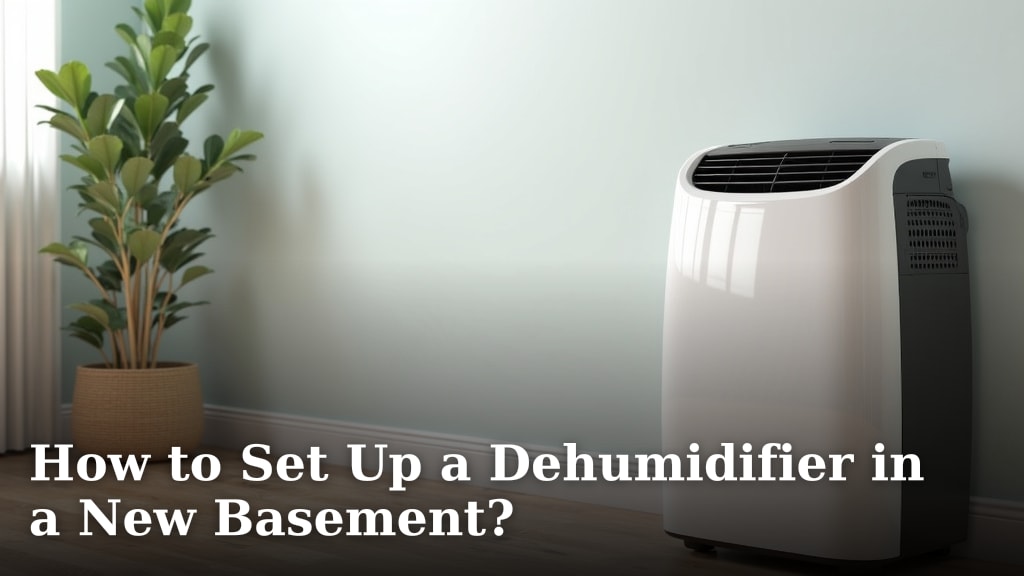 How to Set Up a Dehumidifier in a New Basement?