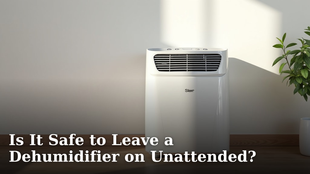 Is It Safe to Leave a Dehumidifier on Unattended?