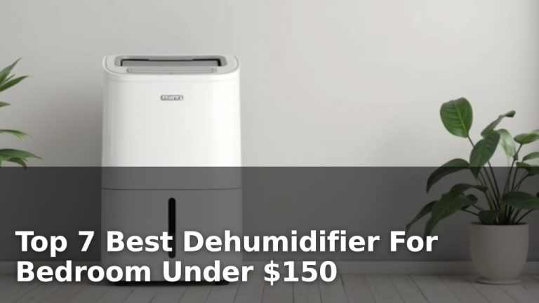 Top 7 Best Dehumidifier For Bedroom Under $150