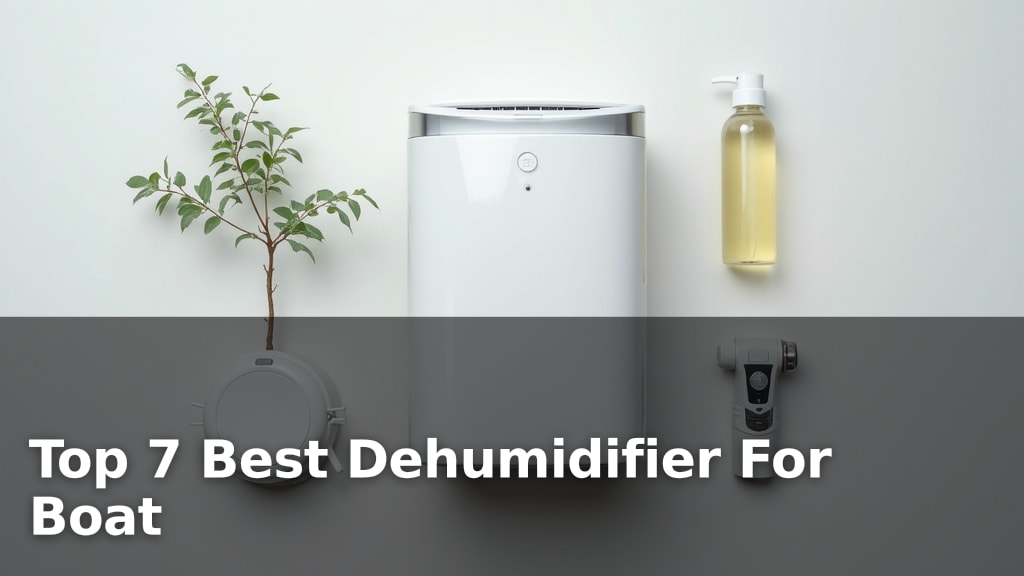 Top 7 Best Dehumidifier For Boat