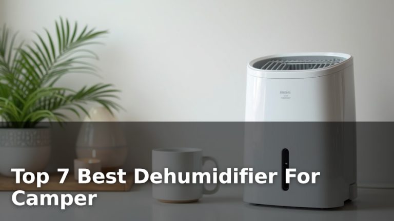 Top 7 Best Dehumidifier For Camper