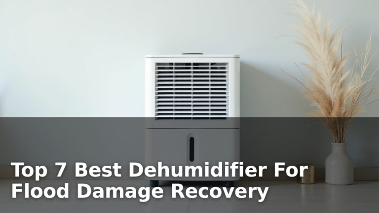 Top 7 Best Dehumidifier For Flood Damage Recovery