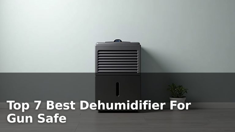 Top 7 Best Dehumidifier For Gun Safe
