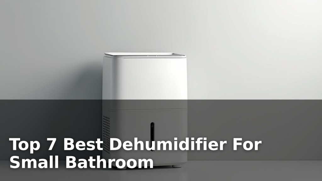 Top 7 Best Dehumidifier For Small Bathroom