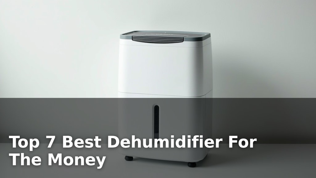 Top 7 Best Dehumidifier For The Money