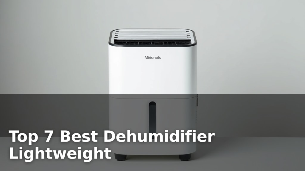 Top 7 Best Dehumidifier Lightweight