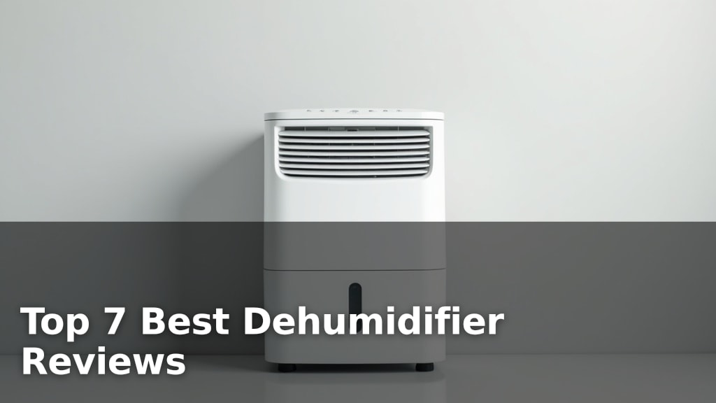Top 7 Best Dehumidifier Reviews