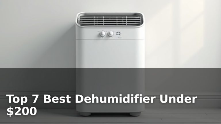Top 7 Best Dehumidifier Under $200