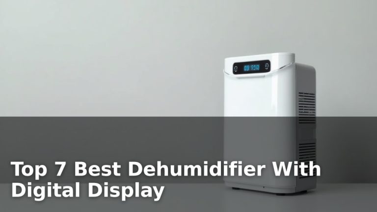 Top 7 Best Dehumidifier With Digital Display