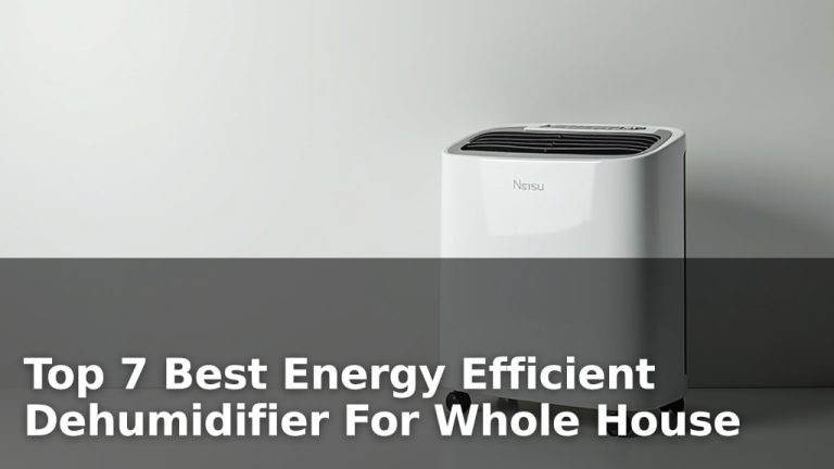 Top 7 Best Energy Efficient Dehumidifier For Whole House