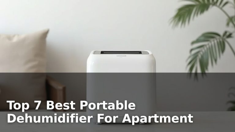 Top 7 Best Portable Dehumidifier For Apartment