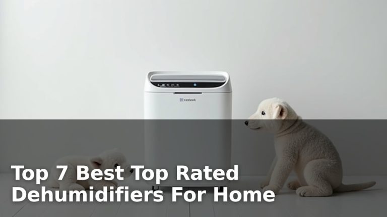 Top 7 Best Top Rated Dehumidifiers For Home