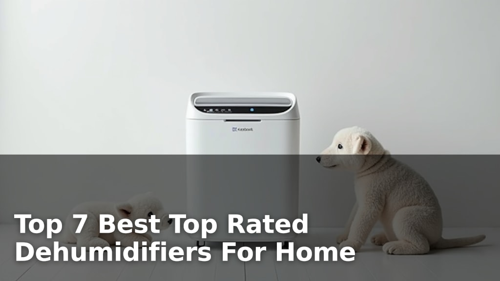 Top 7 Best Top Rated Dehumidifiers For Home