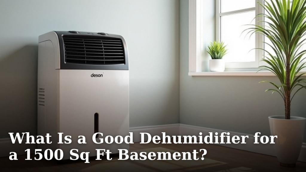 What Is a Good Dehumidifier for a 1500 Sq Ft Basement?