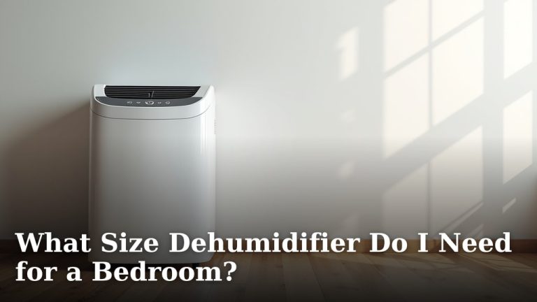 What Size Dehumidifier Do I Need for a Bedroom?