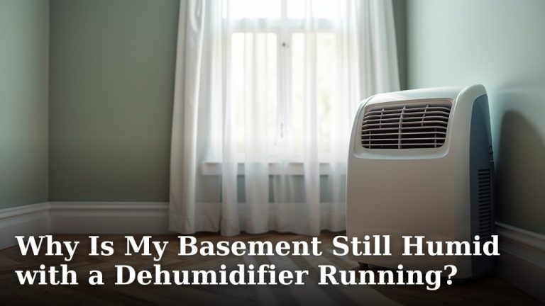 Why Is My Basement Still Humid with a Dehumidifier Running?