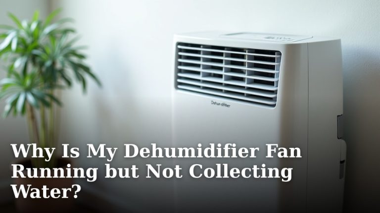 Why Is My Dehumidifier Fan Running but Not Collecting Water?