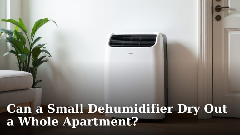Can a Small Dehumidifier Dry Out a Whole Apartment?