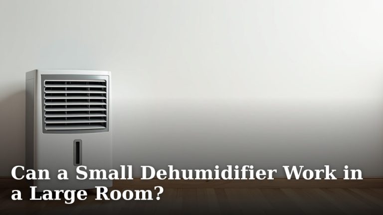 Can a Small Dehumidifier Work in a Large Room?