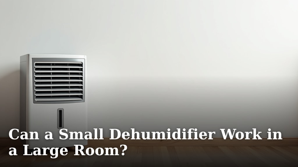 Can a Small Dehumidifier Work in a Large Room?