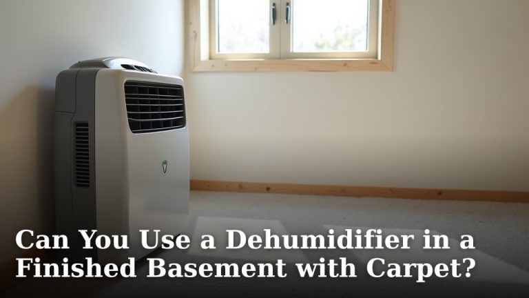 Can You Use a Dehumidifier in a Finished Basement with Carpet?