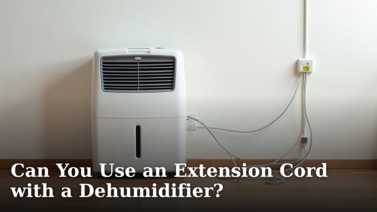 Can You Use an Extension Cord with a Dehumidifier?